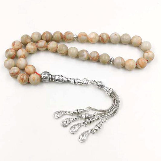 سبحة حجر جاسبر مميزة - Albashan