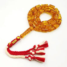 Resin Tasbih 33 Beads Man&#39;s Resin Muslim rosary Cotton tassel Islam Fashion bracelet Arabic Misbaha - Bashatasbih تحميل الصورة في عارض المعرض
