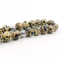 Natural BALMATINE JAPER Stone tasbih Muslim Bracelets Man&#39;s misbaha Gift prayer beads islam Jewelry Saudi Fashion Accessories - Bashatasbih تحميل الصورة في عارض المعرض
