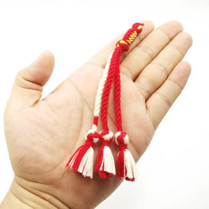 Turkish Karakisheh Tasbih Tassels Handmade Classic Tesbih Tassel Red and yellow Color Karkoosha Islam Rosary Tassels - Bashatasbih