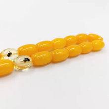 Resin tasbih with Real insect beads 33 45 51 66 99 Man&#39;s Misbaha Prayer Beads Muslim Rosary Hand Made Turkey tassels Rosary - Bashatasbih تحميل الصورة في عارض المعرض
