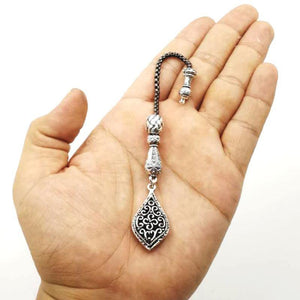شرابة السبحة معدنية بالاكسسوار مميزه - Albashan