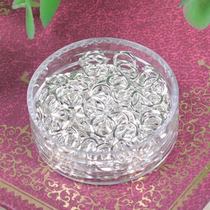 200pcs DIY Rings Making Tasbih Gold Silver Color Split Rings Connectors For Bracelet Jewelry Making Supplies DIY - Bashatasbih