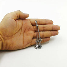 Metal Tasbih accessories tassels two chains 2019 style popular rosary tassel metal Misbaha Pendant - Bashatasbih تحميل الصورة في عارض المعرض
