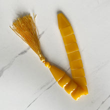 سبحة اليونانية مستكة اصفر خرز شكل الصف تحميل الصورة في عارض المعرض
