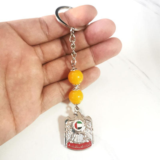 ميدالية مفاتيح بشعار امارات هدية عيد الوطني امارات
