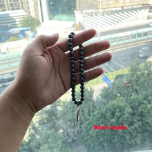 سبحة / ميدالية هيماتيت مع حجر عقيق طبيعي تحميل الصورة في عارض المعرض
