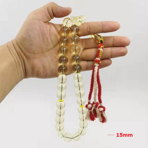 Resin tasbih Muslim Bracelets Islam Rosary handmade Kuwait Fashion - Bashatasbih