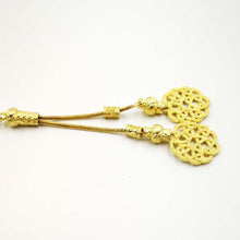 Real insect 33 Tasbih Golden Kazaz Tassel Eid gift For Muslim prayer beads Rosary Man&#39;s Misbaha Islamic Turkish Resin Bracelets - Bashatasbih تحميل الصورة في عارض المعرض
