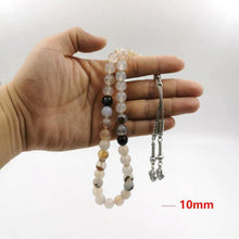 Men Tasbih Natural agate stone 33 66 99beads muslim jewelry rosary Saudi arabia fashion misbaha Man&#39;s prayer beads bracelets - Bashatasbih تحميل الصورة في عارض المعرض
