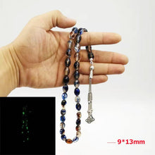 Luminous Tasbih Special Muslim Rosary Everything is new misbaha Eid Ramadan Gift islamic masbaha 33 prayer beads bracelet - Bashatasbih تحميل الصورة في عارض المعرض
