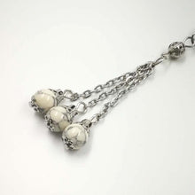 Muslim Tasbih White turquois prayer beads 33 beads stone Rosary - Bashatasbih تحميل الصورة في عارض المعرض
