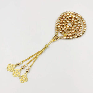 Gold Hematite 99 Beads Muslim bracelet 2020 Islamic fashion gift for Adha's Eid - Bashatasbih