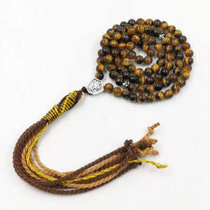 Pocket tasbih 99 beads Natural Tiger's Eye Stones muslim gifts for Eid ADHA mubarak Islamic gifts - Bashatasbih