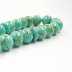 Afghanistan Turquois TASBIH prayer beads 33 beads stone sbah - Bashatasbih