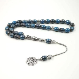 turkish design Ceramics Tasbih 33 Beads 2019 new style tesbih Metal tassels March 8 Gift Islam bracelets Muslim Gift rosary - Bashatasbih