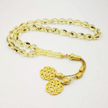 Real insect 33 Tasbih Golden Kazaz Tassel Eid gift For Muslim prayer beads Rosary Man&#39;s Misbaha Islamic Turkish Resin Bracelets - Bashatasbih تحميل الصورة في عارض المعرض
