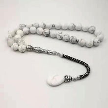 HOLOLITE STONE Turquoises Tasbih 2019 style misbaha natural stone rosary Muslim 33 66 99 prayer beads March 8 Jewelry gift - Bashatasbih تحميل الصورة في عارض المعرض
