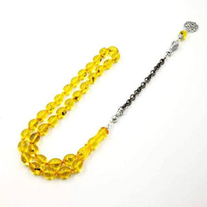 Golden insect Tasbih Islam Rosary 33 beads Luxury bracelet Eid gift For Muslim prayer beads Man's Misbaha insect Gold Bracelets - Bashatasbih