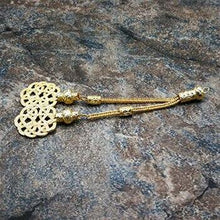 New arrival gold Kazaz tassels Classic style popular rosary tassel metal Tasbih Pendant - Bashatasbih تحميل الصورة في عارض المعرض
