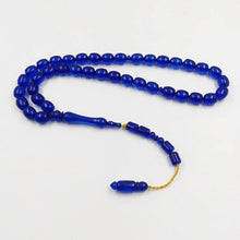 39beads Tasbih Blue Resin Kuwait Misbaha prayer Man&#39;s Accessories Abrab jewelry Eid gift for Islamic Bracelets - Bashatasbih تحميل الصورة في عارض المعرض
