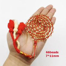 66 Resin Tasbih Islam RED Rosary Muslim bracelet Eid gift prayer beads Man Misbaha 2020 New Turkey Tassels Arab Fashion Jewelry - Bashatasbih تحميل الصورة في عارض المعرض
