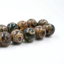 Natural Agates Tasbih Muslim Green eyes agate Islam misbaha Gift for Eid Man&#39;s bracelet prayer beads 33 66 99beads stone Rosary - Bashatasbih تحميل الصورة في عارض المعرض
