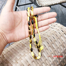 Ambers Tasbih 33 Muslim Rosary Resin Beads Islamic Misbaha Mastkhan New style prayer beads Muslims Man&#39;s bracelet - Bashatasbih تحميل الصورة في عارض المعرض
